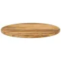 Tablero de mesa redondo madera maciza de mango Ø 80x2,5 cm by , Table tops - Ref: Foro24-370066, Price: 105,39 €, Discount: %