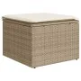 Set sofás de jardín 7 piezas y cojines ratán sintético beige by , Garden sets - Ref: Foro24-3268678, Price: 680,54 €, Discoun...