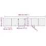 Puerta para perros plegable 6 paneles álamo marrón roble 300 cm by , Dog kennels and fences - Ref: Foro24-352229, Price: 70,9...