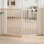 Puerta para perros plegable 2 paneles madera de abeto 160 cm by , Dog kennels and fences - Ref: Foro24-352274, Price: 40,04 €...