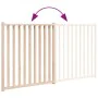 Puerta para perros plegable 2 paneles madera de abeto 160 cm by , Dog kennels and fences - Ref: Foro24-352274, Price: 40,04 €...