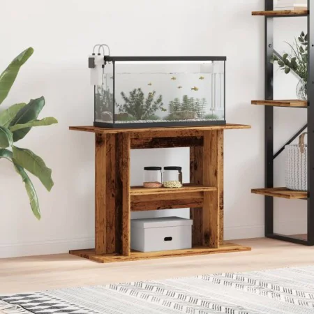 Soporte para acuario madera ingeniería envejecida 80x35x60 cm von , Aquarium unterstützt - Ref: Foro24-857272, Preis: 56,81 €...