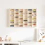 Mueble expositor de pared con 60 compartimentos 60x4,5x40,5 cm by , Shelves and shelves - Ref: Foro24-4017378, Price: 34,39 €...