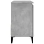 Mueble de lavabo madera ingeniería gris hormigón 65x33x60 cm von , Badezimmerwaschtische - Ref: Foro24-857122, Preis: 64,36 €...