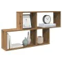 Estante de pared madera ingeniería roble artisian 100x18x53 cm by , Shelves and shelves - Ref: Foro24-856593, Price: 39,80 €,...