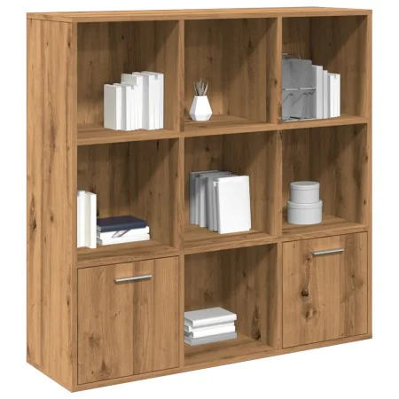 Estantería de madera de ingeniería roble artisan 98x29x97,5 cm von , Bücherregale und Regale - Ref: Foro24-855967, Preis: 101...