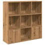 Estantería de madera de ingeniería roble artisan 98x29x97,5 cm von , Bücherregale und Regale - Ref: Foro24-855967, Preis: 101...