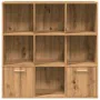 Estantería de madera de ingeniería roble artisan 98x29x97,5 cm von , Bücherregale und Regale - Ref: Foro24-855967, Preis: 101...