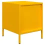 Mesitas de noche 2 uds acero amarillo mostaza 35x39x43,5 cm von , Nachttische - Ref: Foro24-851251, Preis: 148,19 €, Rabatt: %