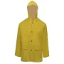 Chubasquero impermeable reforzado capucha 2 pzas XL amarillo by , waterproof suits - Ref: Foro24-130778, Price: 23,91 €, Disc...