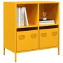 Aparador acero laminado en frío amarillo mostaza 68x39x73,5 cm von , Sideboards - Ref: Foro24-851361, Preis: 175,23 €, Rabatt: %