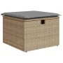 Set sofás jardín y cojines 9 pzas ratán sintético acacia beige by , Garden sets - Ref: Foro24-3328074, Price: 677,95 €, Disco...