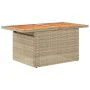 Set sofás jardín y cojines 9 pzas ratán sintético acacia beige by , Garden sets - Ref: Foro24-3328074, Price: 677,95 €, Disco...