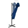 Ampelschirm mit Doppelbespannung azurblau 250x250 cm von vidaXL, Sonnenschirme - Ref: Foro24-312357, Preis: 210,64 €, Rabatt: %