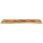 Tablero escritorio con curva madera mango rugosa 110x50x2,5 cm von , Schreibtischzubehör und Produkte - Ref: Foro24-370180, P...