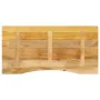 Tablero escritorio con curva madera mango rugosa 110x50x2,5 cm von , Schreibtischzubehör und Produkte - Ref: Foro24-370180, P...