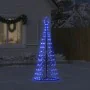 Árbol de Navidad cono de luz 200 LEDs azul 182 cm by , Christmas trees - Ref: Foro24-4016450, Price: 43,48 €, Discount: %