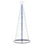 Árbol de Navidad cono de luz 200 LEDs azul 182 cm by , Christmas trees - Ref: Foro24-4016450, Price: 43,48 €, Discount: %