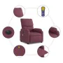 Sillón reclinable de masaje eléctrico tela morado von , Sessel - Ref: Foro24-3204819, Preis: 274,37 €, Rabatt: %