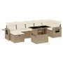 Set de sofás de jardín y cojines 8 piezas ratán sintético beige von , Gartensets - Ref: Foro24-3274988, Preis: 664,29 €, Raba...