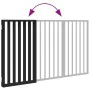 Puerta para perros plegable 3 paneles madera álamo negra 150 cm by , Dog kennels and fences - Ref: Foro24-352190, Price: 46,6...