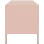 Mueble para TV acero laminado en frío rosa 68x39x43,5 cm by , TV Furniture - Ref: Foro24-851317, Price: 138,63 €, Discount: %