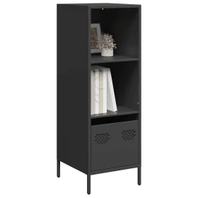 Aparador acero negro 35x39x103,5 cm by , Sideboards - Ref: Foro24-851376, Price: 141,22 €, Discount: %