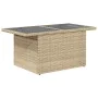 Set sofás de jardín 7 piezas y cojines ratán sintético beige by , Garden sets - Ref: Foro24-3327818, Price: 605,23 €, Discoun...