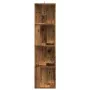 Mueble de esquina madera de ingeniería envejecida 33x33x132 cm by , Lockers and storage cabinets - Ref: Foro24-856722, Price:...