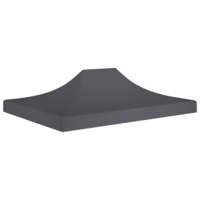 Anthracite gray party tent roof 4x3 m 270 g/m² by vidaXL, Covers for tents and gazebos - Ref: Foro24-315351, Price: 30,72 €, ...