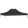 Black party tent roof 4x3 m 270 g/m² by vidaXL, Covers for tents and gazebos - Ref: Foro24-315360, Price: 33,20 €, Discount: %