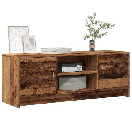 Mueble de TV madera ingeniería madera envejecida 102x30x37,5 cm by , TV Furniture - Ref: Foro24-855816, Price: 63,50 €, Disco...