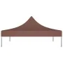 Marquee roof for celebrations brown 2x2 m 270 g/m² by vidaXL, Covers for tents and gazebos - Ref: Foro24-315345, Price: 22,84...