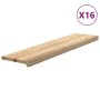 Peldaños escalera 16 uds sin tratar 110x30x2cm by , Stair mats - Ref: Foro24-3282939, Price: 645,57 €, Discount: %