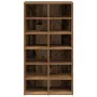 Mueble zapatero madera contrachapada madera vieja 54x34x100cm von , Schuhregale und Schuhorganisatoren - Ref: Foro24-855836, ...