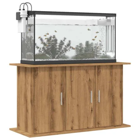 Soporte de acuario madera ingeniería roble artisan 101x41x58 cm von , Aquarium unterstützt - Ref: Foro24-857287, Preis: 111,3...