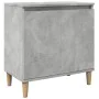 Mueble de lavabo madera contrachapada gris hormigón 58x33x60cm by , bathroom vanities - Ref: Foro24-857113, Price: 45,11 €, D...