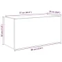 Mueble de pared baño madera ingeniería envejecida 60x25x30 cm von , Badezimmerwaschtische - Ref: Foro24-860065, Preis: 45,00 ...