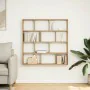 Estante cubo de pared 12 compartimentos madera roble artisan by , Shelves and shelves - Ref: Foro24-860012, Price: 68,89 €, D...