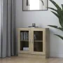 Bücherschrank aus eichenfarbenem Sperrholz, 82,5 x 30,5 x 80 cm von vidaXL, Bücherregale und Regale - Ref: Foro24-802744, Pre...