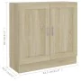 Bücherschrank aus eichenfarbenem Sperrholz, 82,5 x 30,5 x 80 cm von vidaXL, Bücherregale und Regale - Ref: Foro24-802708, Pre...