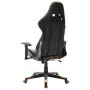 Schwarzer und orangefarbener Gaming-Stuhl aus Kunstleder von vidaXL, Gaming-Stühle - Ref: Foro24-20508, Preis: 149,23 €, Raba...