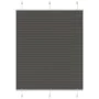 Estor Plisado negro 110x150 cm Tela Ancho 109,4 cm Poliéster by , Blinds and blinds - Ref: Foro24-4015145, Price: 25,54 €, Di...