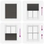 Estor Plisado negro 110x150 cm Tela Ancho 109,4 cm Poliéster by , Blinds and blinds - Ref: Foro24-4015145, Price: 25,54 €, Di...