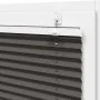 Estor Plisado negro 110x150 cm Tela Ancho 109,4 cm Poliéster by , Blinds and blinds - Ref: Foro24-4015145, Price: 25,54 €, Di...