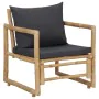 Bamboo 4-piece garden furniture set with cushions by vidaXL, Garden sets - Ref: Foro24-315601, Price: 395,55 €, Discount: %