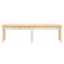 2-seater garden bench solid pine wood 159.5x44x45 cm by vidaXL, garden benches - Ref: Foro24-824011, Price: 81,49 €, Discount: %