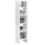 Glossy white plywood shelf 40x35x180 cm by vidaXL, Bookcases and shelves - Ref: Foro24-803404, Price: 59,40 €, Discount: %