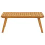 Garten-Couchtisch aus massivem Akazienholz 90x55x35 cm von vidaXL, Modulare Sofas für den Außenbereich - Ref: Foro24-46675, P...