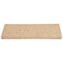 Self-adhesive stair tread mat 15 units light brown 65x21x4cm by , Stair mats - Ref: Foro24-326910, Price: 116,22 €, Discount: %